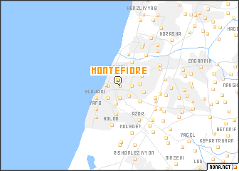 map of Montefiore