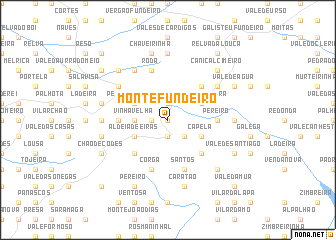 map of Monte Fundeiro