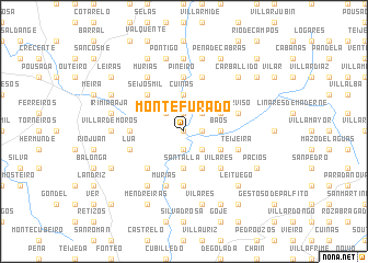 map of Montefurado