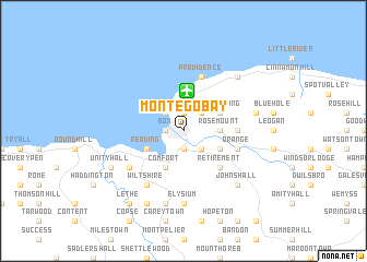 map of Montego Bay