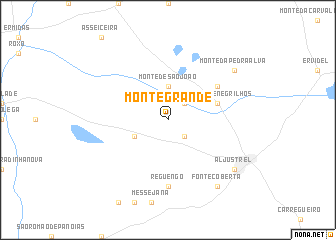 map of Monte Grande