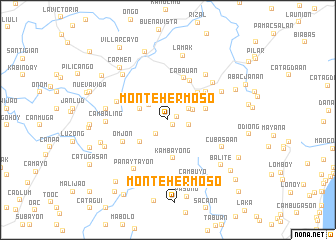 map of Monte Hermoso