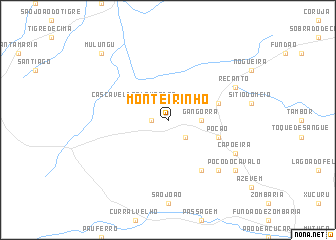 map of Monteirinho