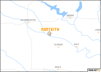 map of Monteith