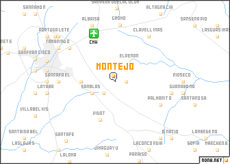 map of Montejo