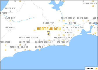 map of Monte Judeu