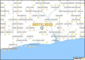 map of Monte Largo