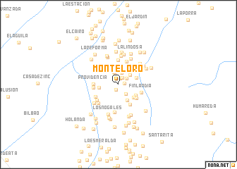 map of Monteloro