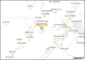 map of Montel