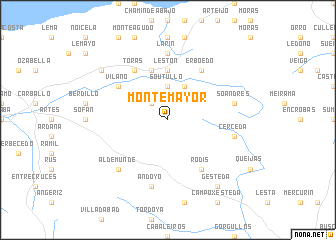 map of Montemayor