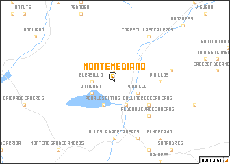 map of Montemediano