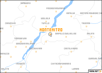 map of Montemitro