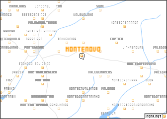 map of Monte Novo