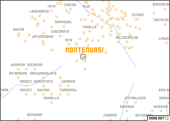 map of Montenuasi