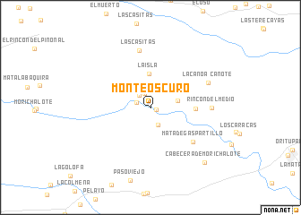 map of Monte Oscuro