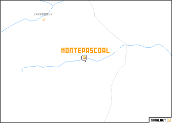 map of Monte Pascoal