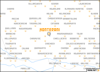 map of Monterani