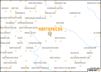 map of Monterecos