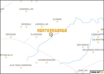 map of Monte Redondo