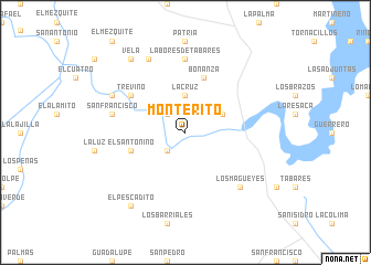 map of Monterito