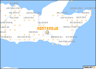 map of Monte Rojo