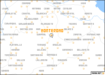 map of Monte Romo