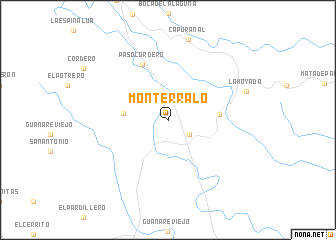 map of Monterralo