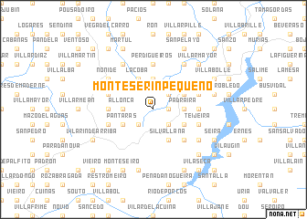 map of Monteserín Pequeño