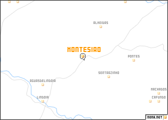 map of Monte Sião