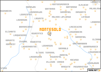 map of Monte Solo