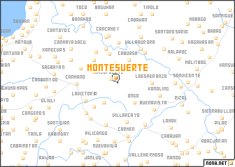 map of Monte Suerte