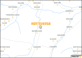 map of Monte Verde