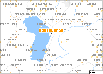 map of Monte Verde