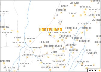 map of Montevideo