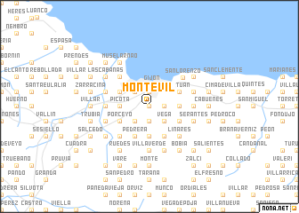 map of Montevil