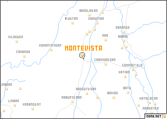 map of Montevista
