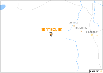 map of Montezuma