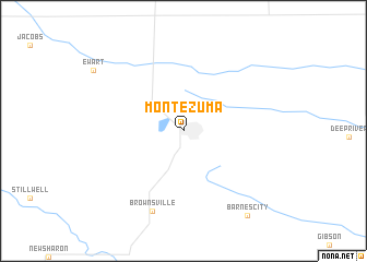 map of Montezuma