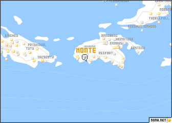 map of Monte