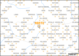 map of Monte