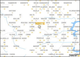 map of Monte