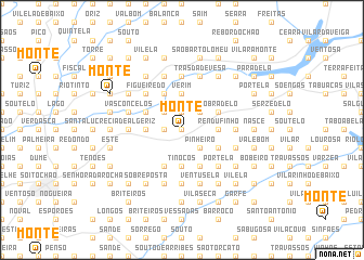 map of Monte