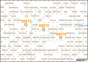 map of Monte