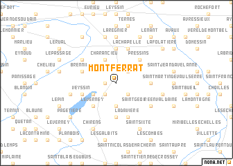 map of Montferrat