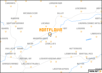 map of Montflovin
