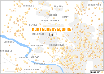 map of Montgomery Square