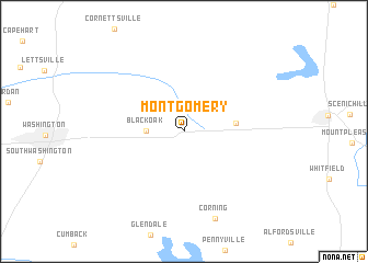 map of Montgomery