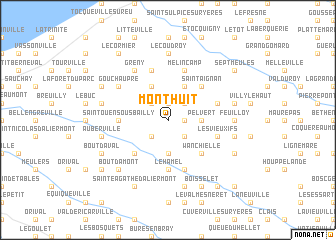 map of Monthuit