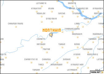 map of Mônthwin