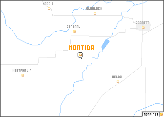 map of Mont Ida